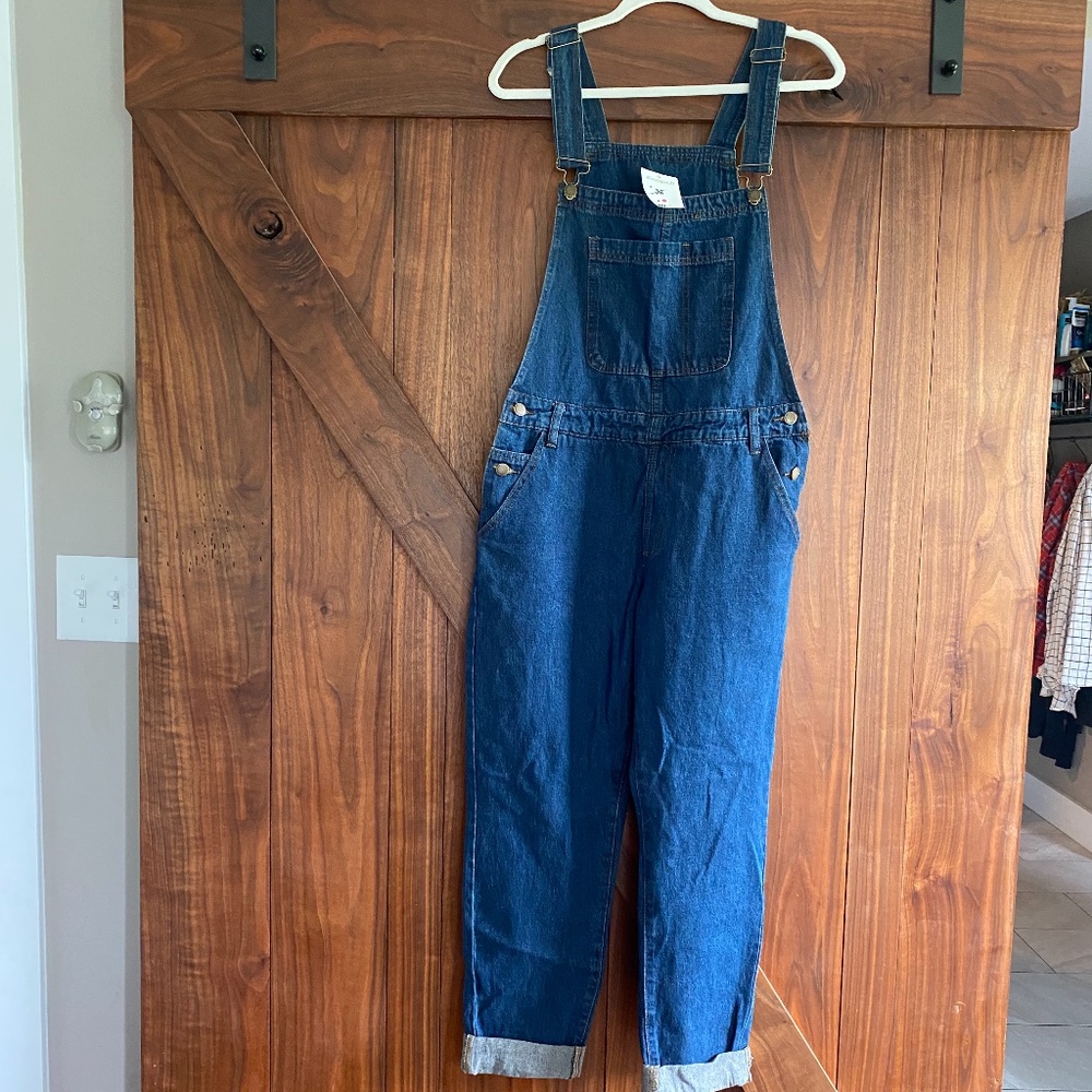 Women’s Boutique Denim Overalls NWT